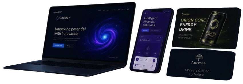 Portfolio Main Laptop Showcase